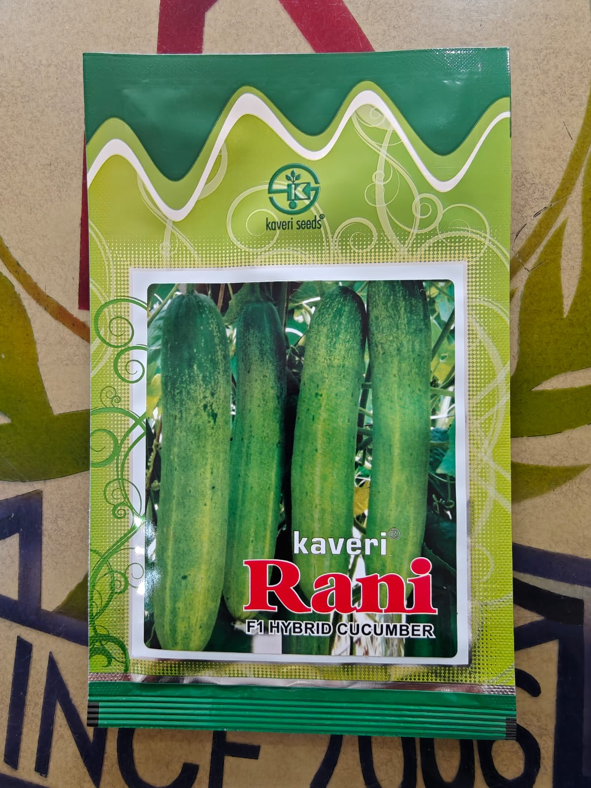 Kaveri RANI Cucumber | 10gm | F1 Hybrid